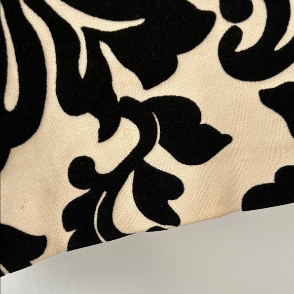 Black and Cream Patterned CeCe Mini Dress - Picture 3 of 8